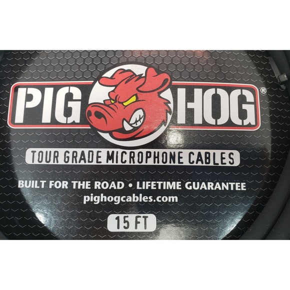 Pig Hog PHM15 XLR Tour Grade Microphone Cable, 15 Foot - Picture 3 of 4